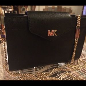 Michael Kors crossbody clutch leather MK